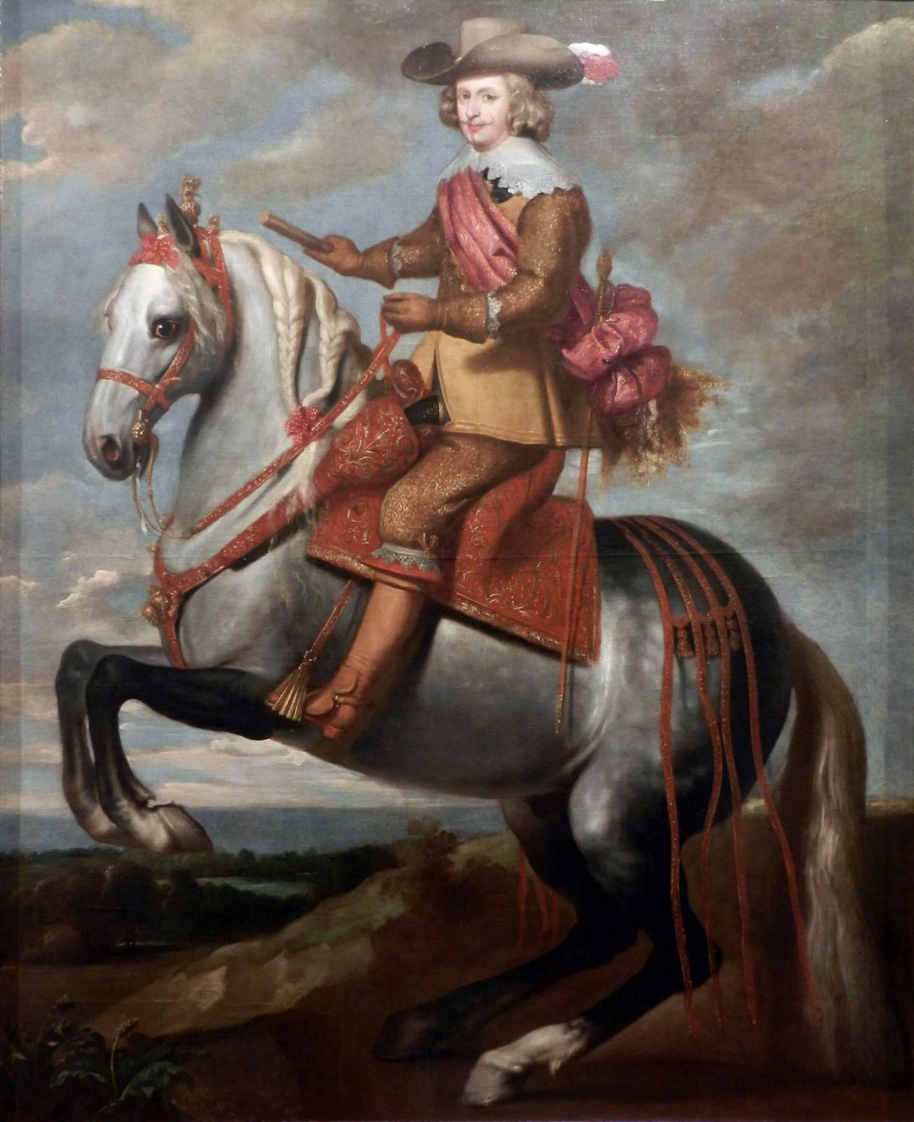 Ritratto equestre del giovane cardinale Fernando d'Austria - Museo de Santa Cruz, Toledo